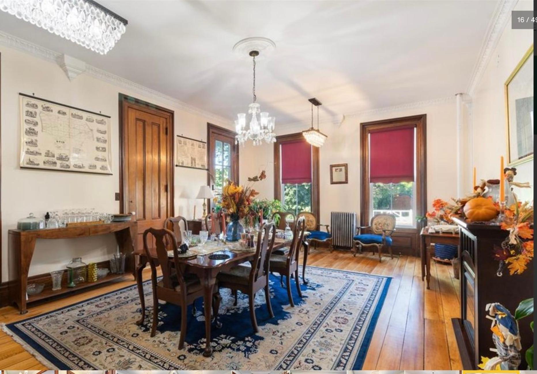 Tillinghast Manor Bed & Brunch Ovid Esterno foto