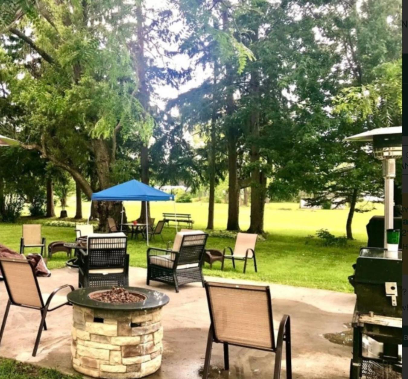 Tillinghast Manor Bed & Brunch Ovid Esterno foto
